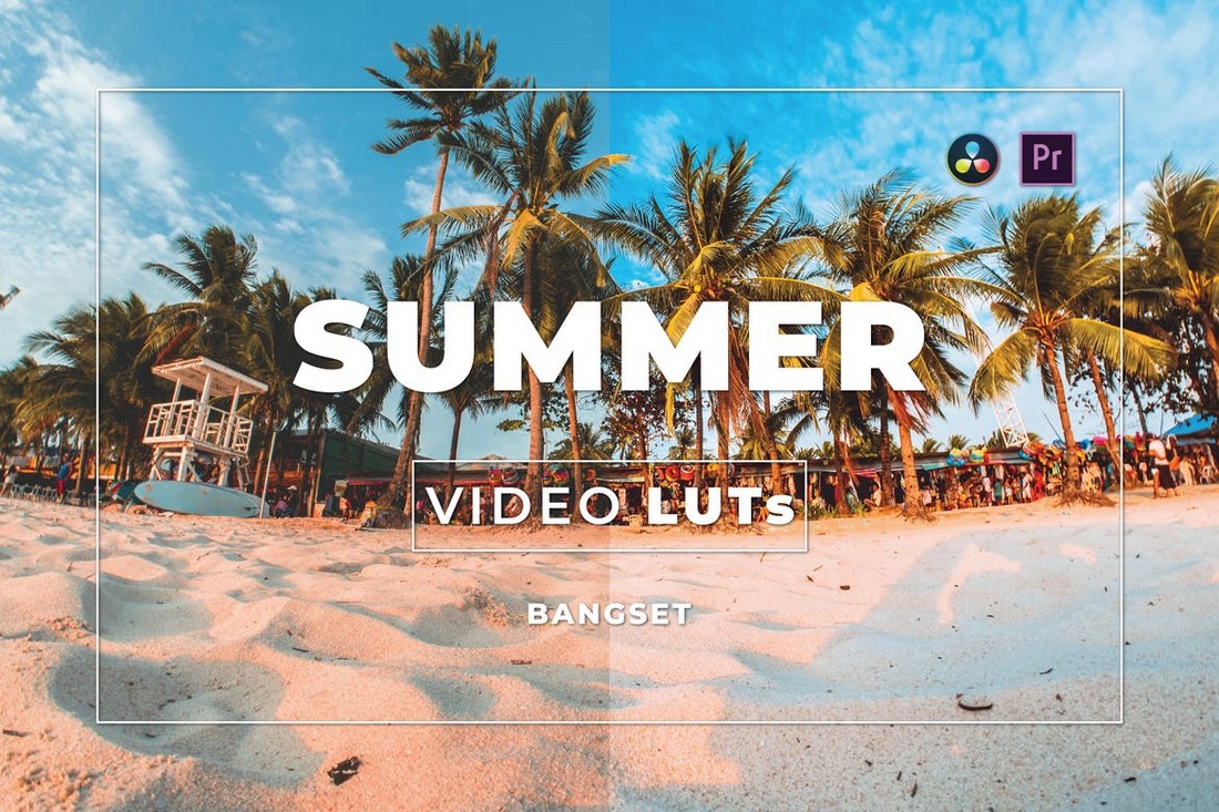 Summer Video LUTs for Premiere Pro