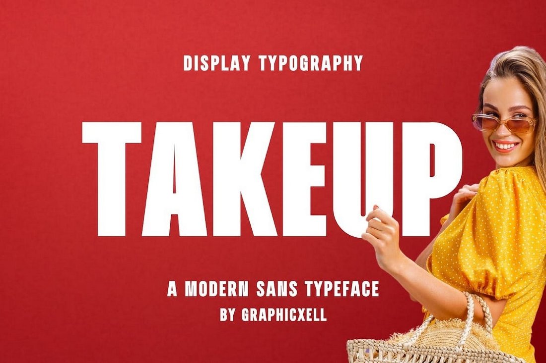 Takeup - Bold Title Font for Videos