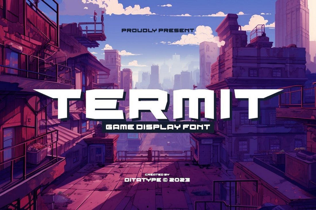 Termit - Gaming Title Font