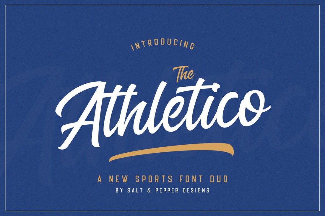 The Athletico - Baseball Font Duo