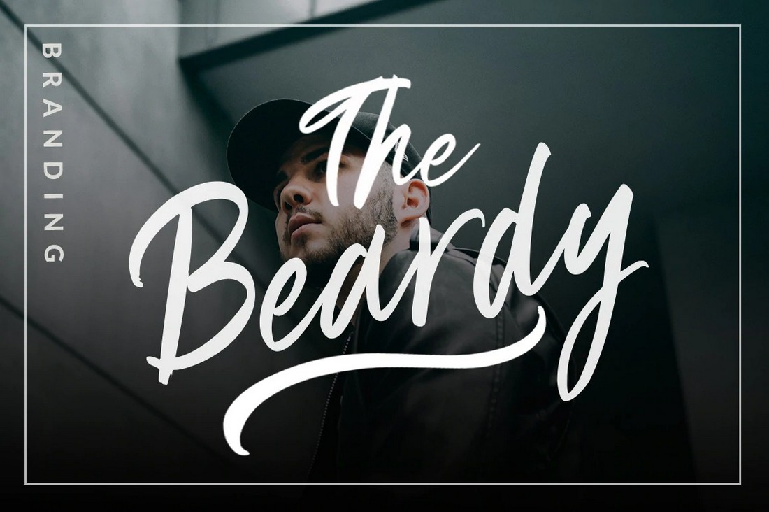 The Beardy Script - Free Handwritten Swash Font