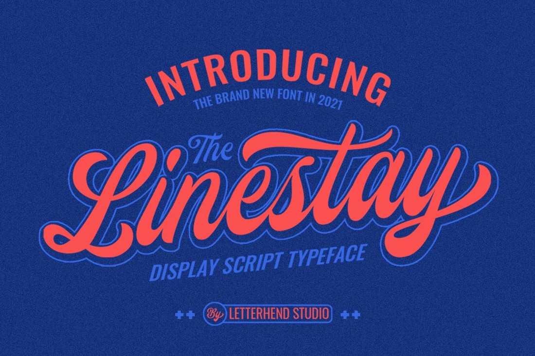 The Linestay - Baseball Script Font