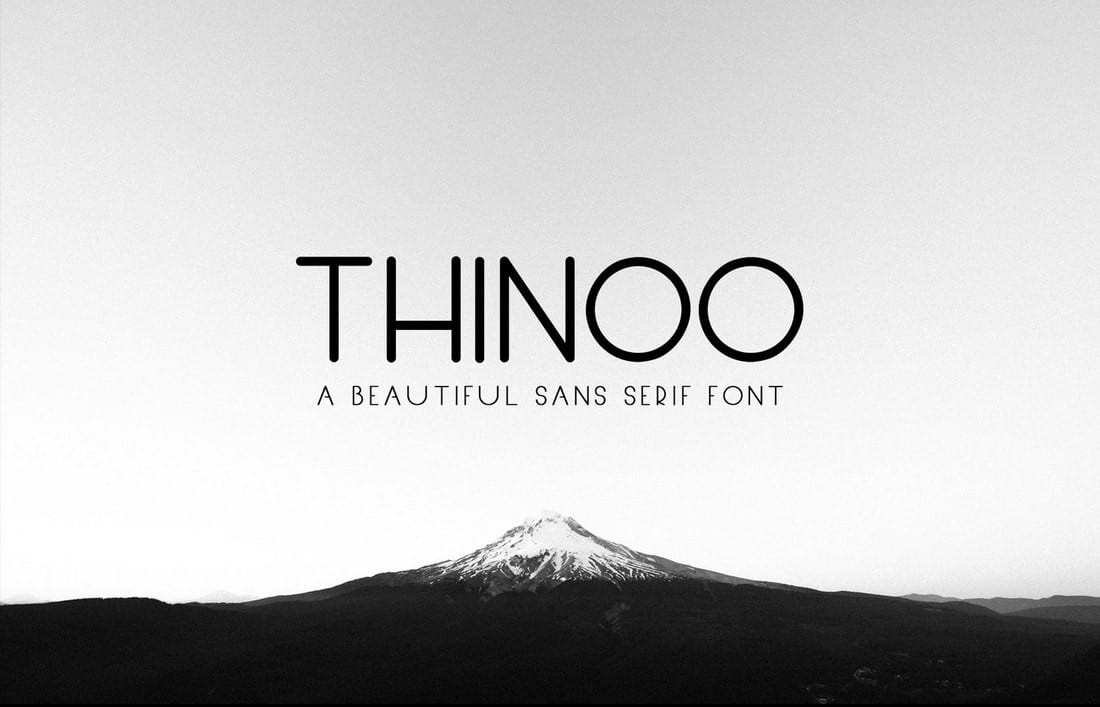 Thinoo - Free Sans Serif Font