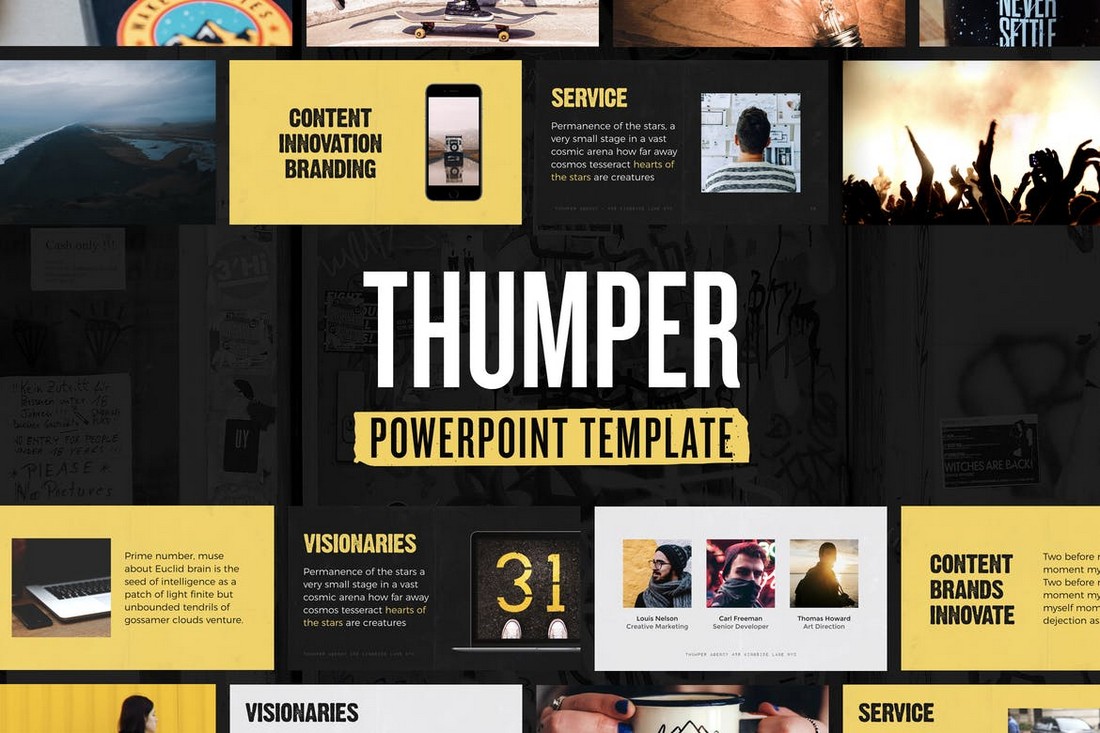 Thumper - Template Presentasi Powerpoint