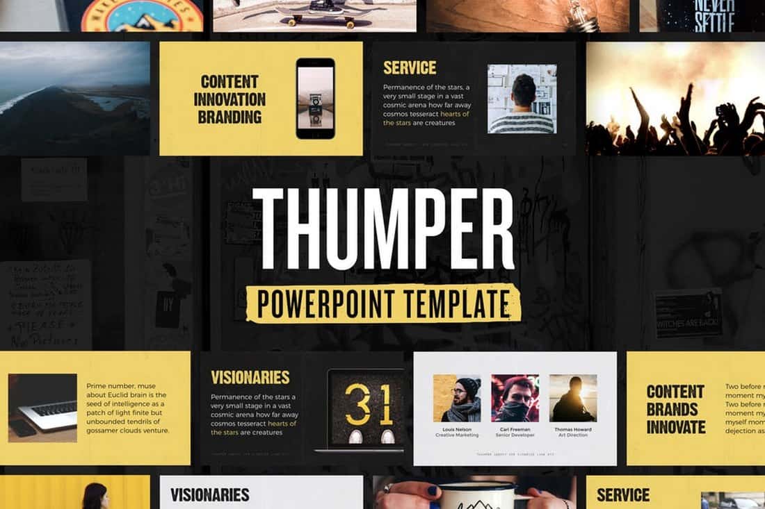 Thumper - Modern Powerpoint Presentation Template