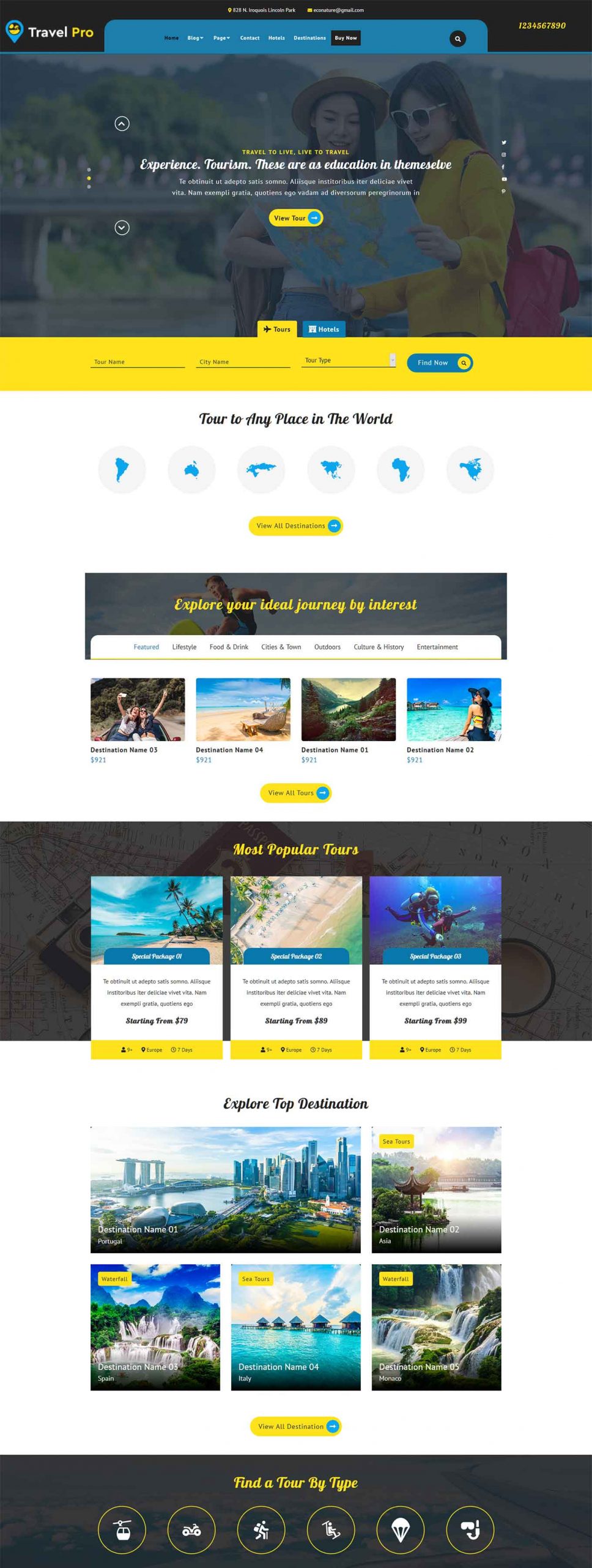 Travel Agent Website Template from www.theme-junkie.com