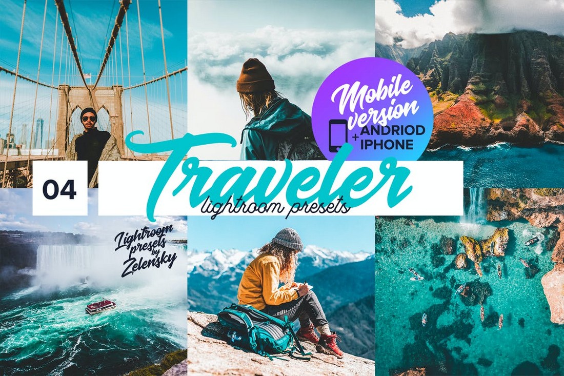 Traveler mobile Lightroom Presets