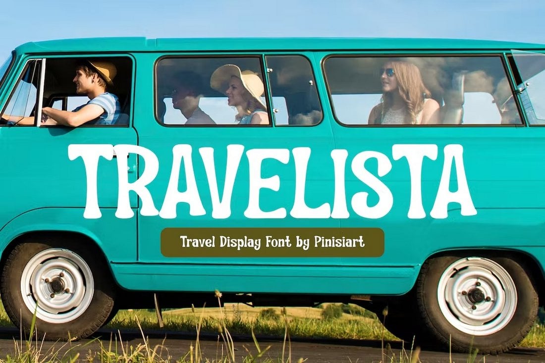 Travelista - Final Cut Pro Font for Travel Videos