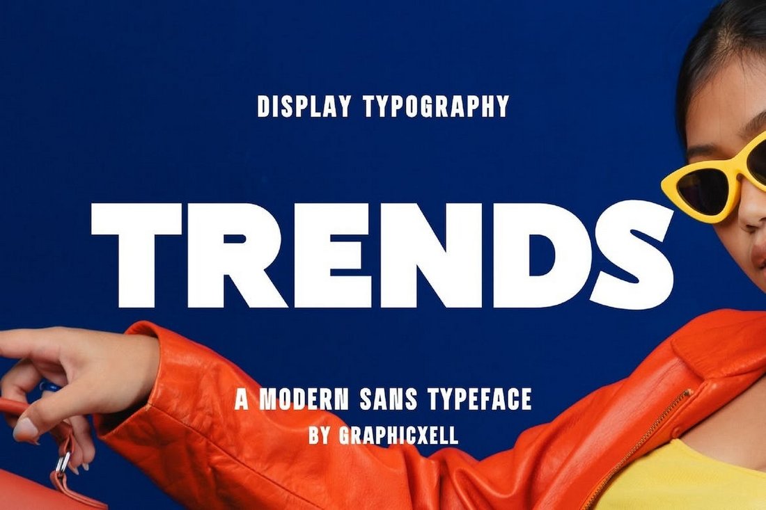 Trends Modern Bold Font for Videos