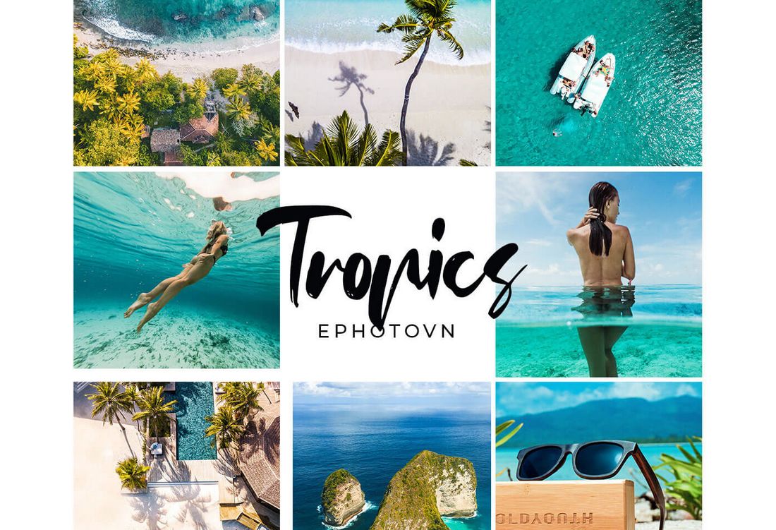 Tropics - 11 Free Lightroom Presets