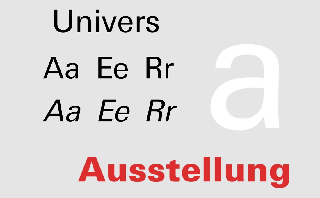 Univers font