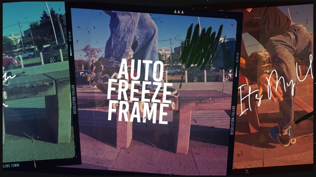 Urban Freeze Frame Logo Reveal