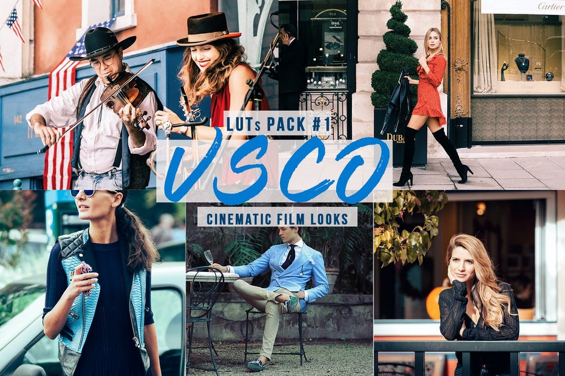 VSCO LUTs - Premiere Pro Film Looks