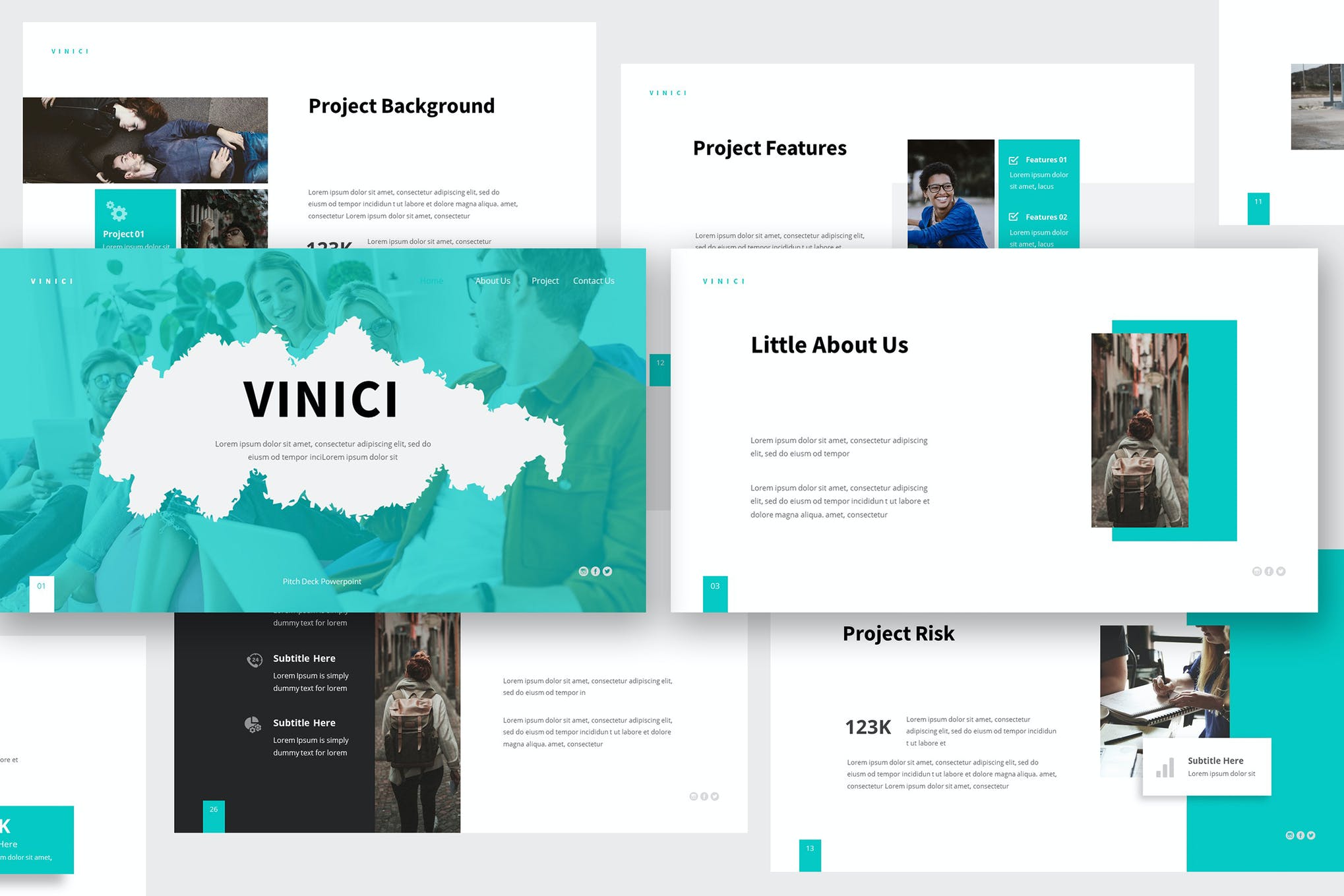 Vinici Pitch Deck Keynote Template