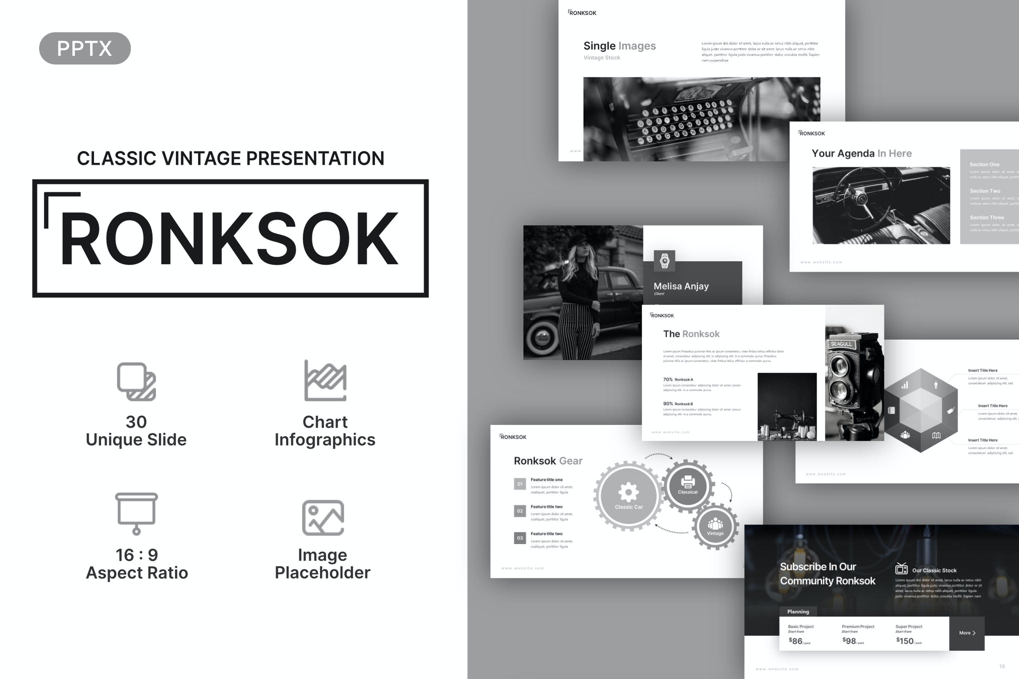 Vintage Powerpoint Template