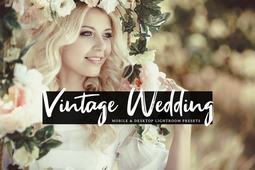 Vintage Wedding Lightroom Presets