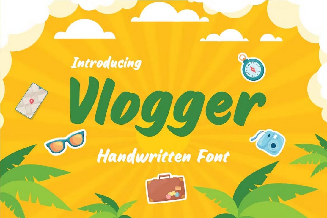 Vlogger - Fun Youtube Font for Final Cut Pro