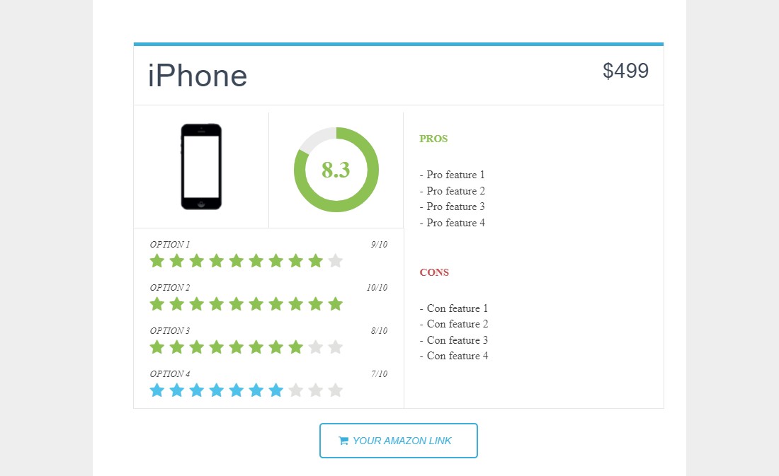 WP Product Review Lite 2