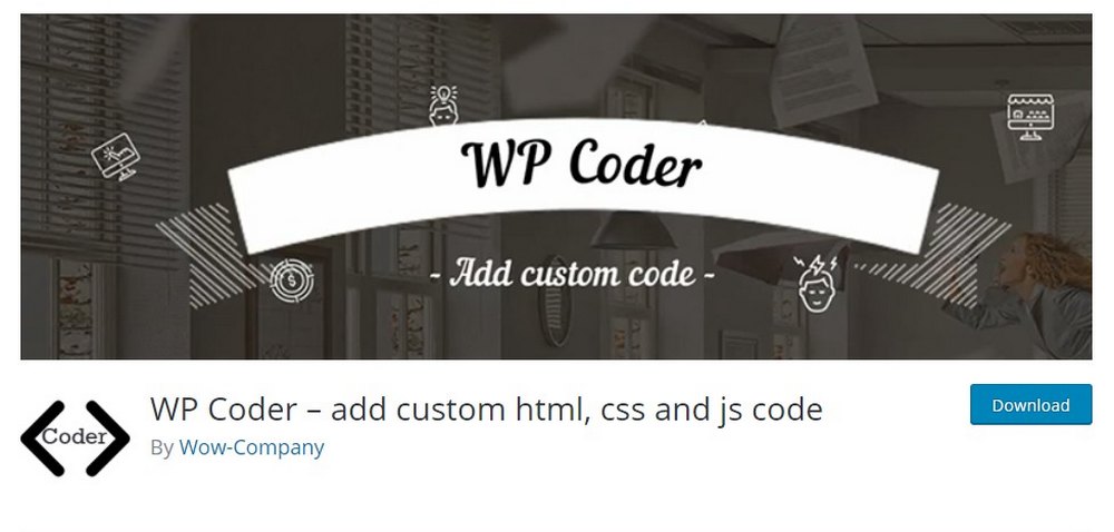 WP coder plugin