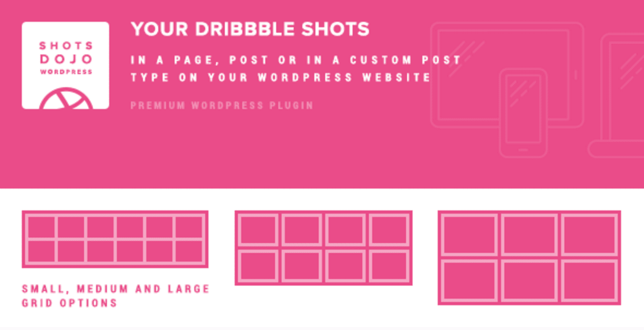 WPShotsDojo Dribbble Plugin