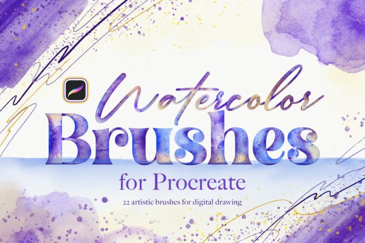 40+ Best Procreate Watercolor Brushes 2024 Theme Junkie