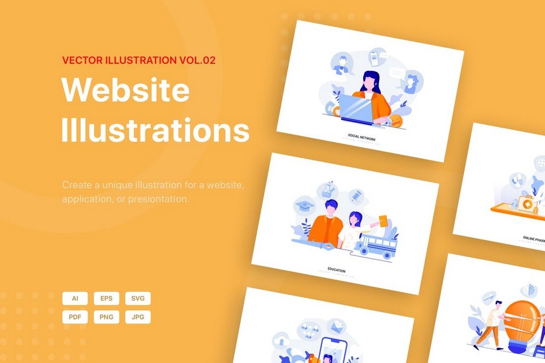 Website Illustration Pack