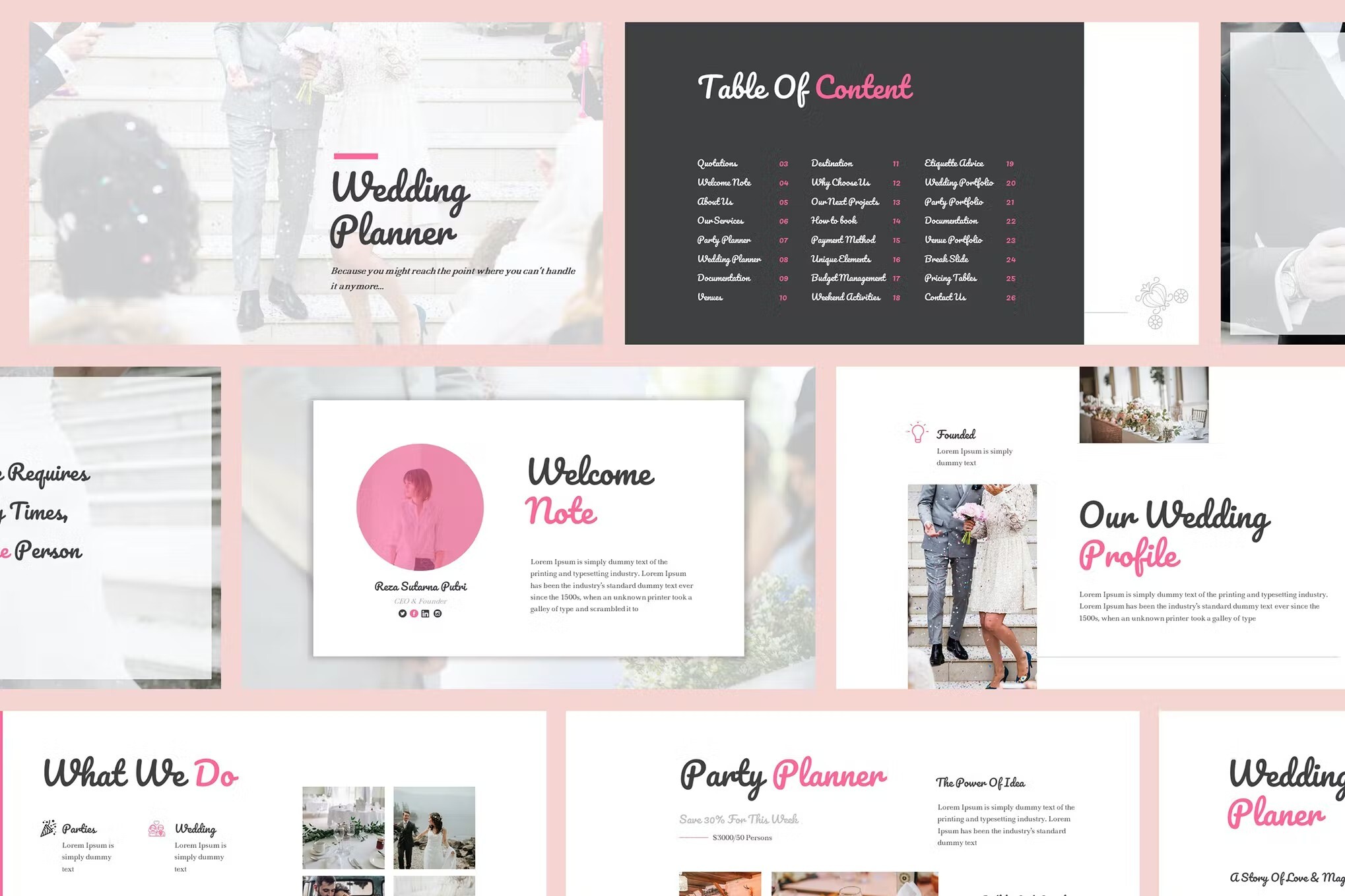 Wedding Powerpoint Template