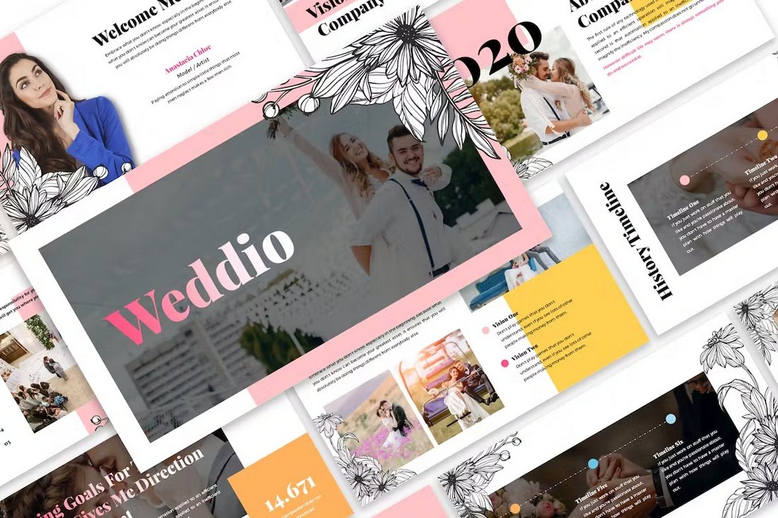 Weddio - Wedding Prensentation PPT Template