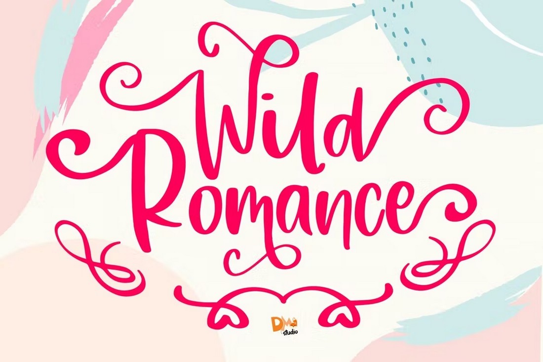 Wild Romance - Creative Swash Font