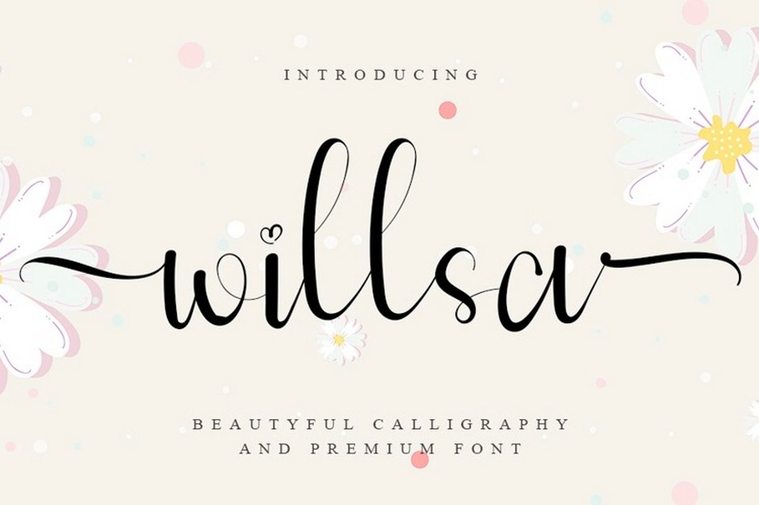 Willsa - Free Romantic Font