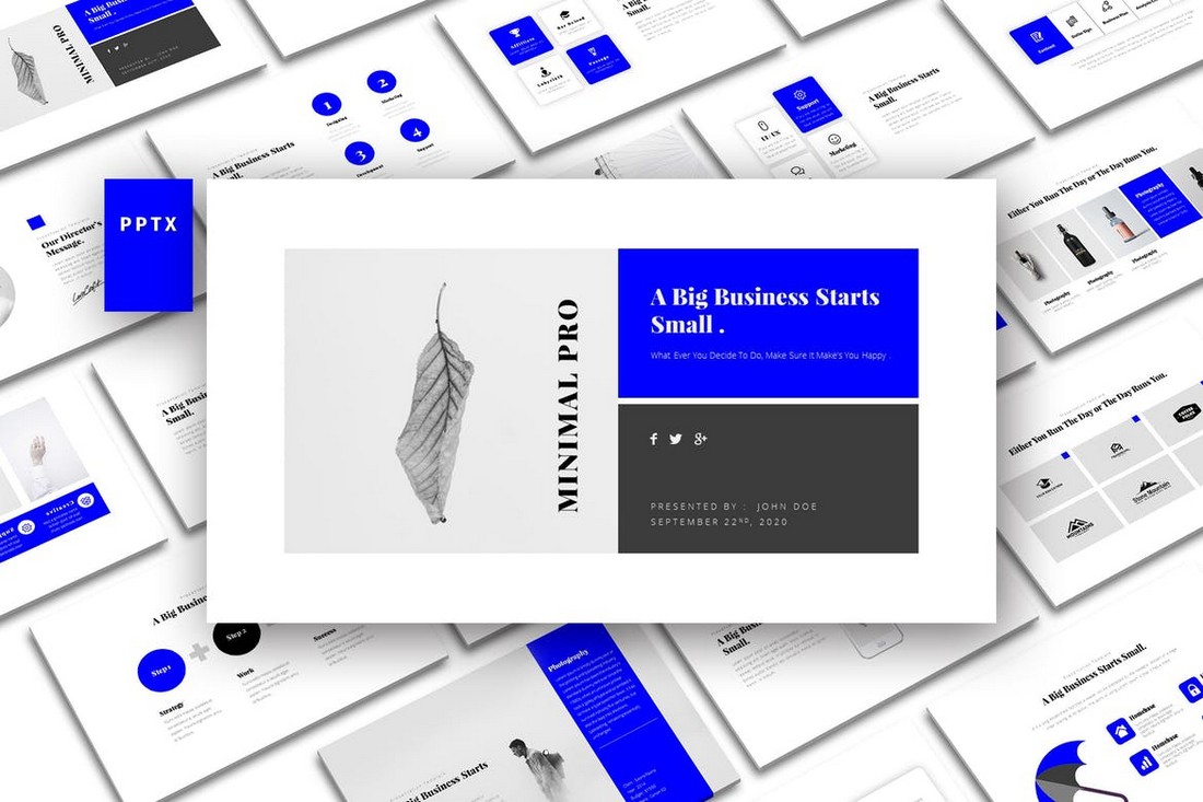 Window - Modern Minimal PowerPoint Template