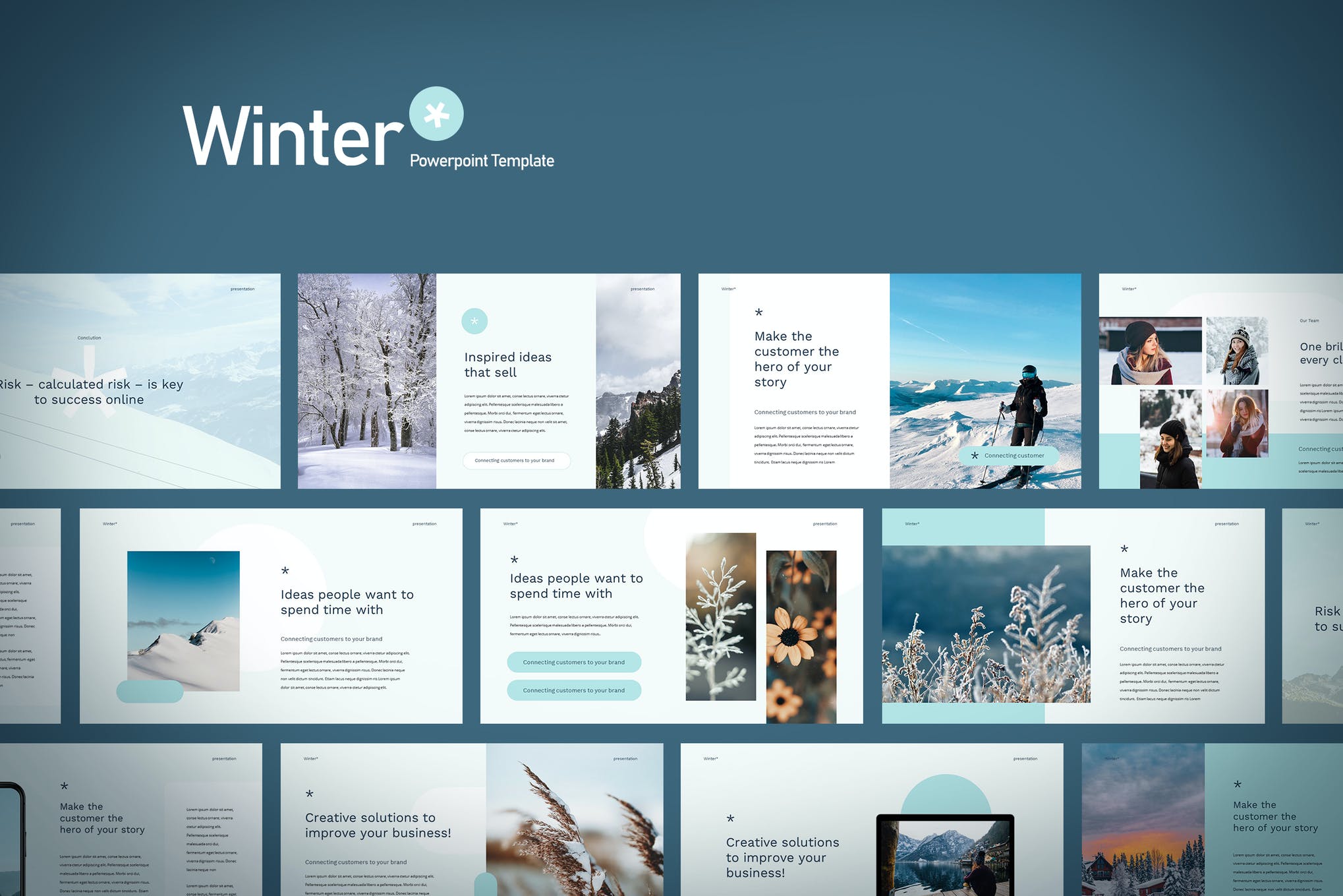 Winter - Powerpoint Template