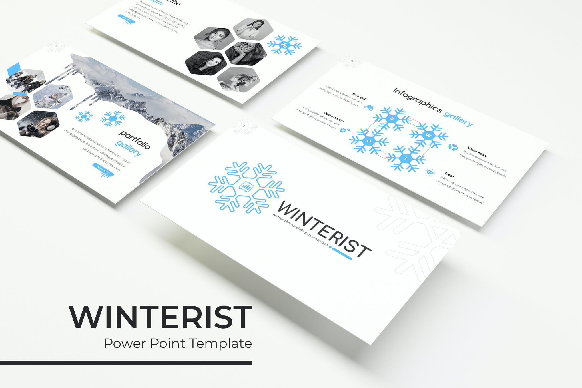 Winterist - PowerPoint Template