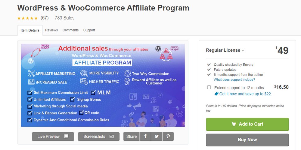 WordPress & WooCommerce Affiliate Program