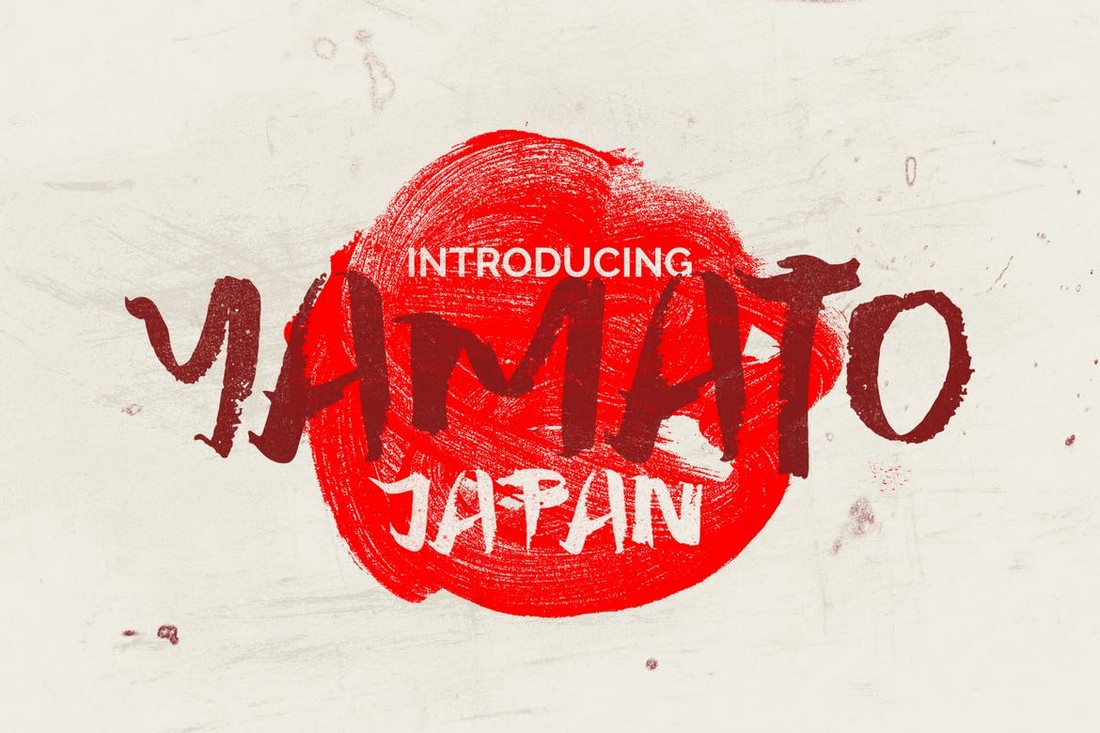 Yamato - Rough Japan Font