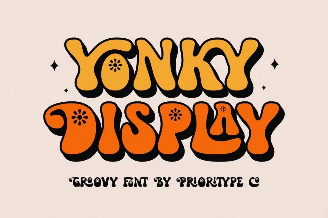 Yonky - Classic 80s Retro Font