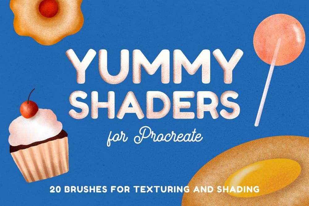 Yummy Shader Brushes for Procreate