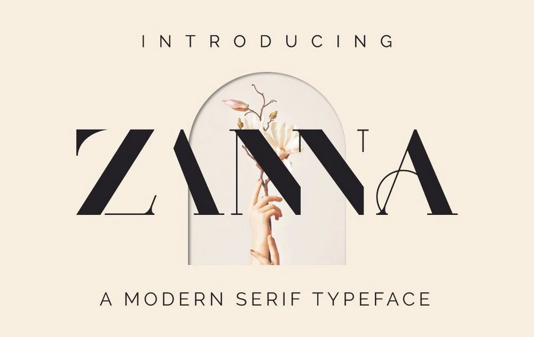 Zanna - Free Luxury Business Logo Font