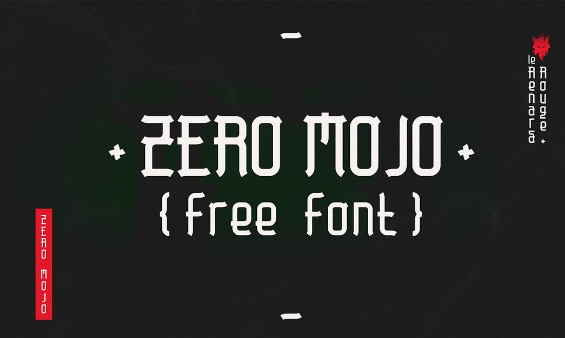 Zero Mojo - Free Japanese Display Font