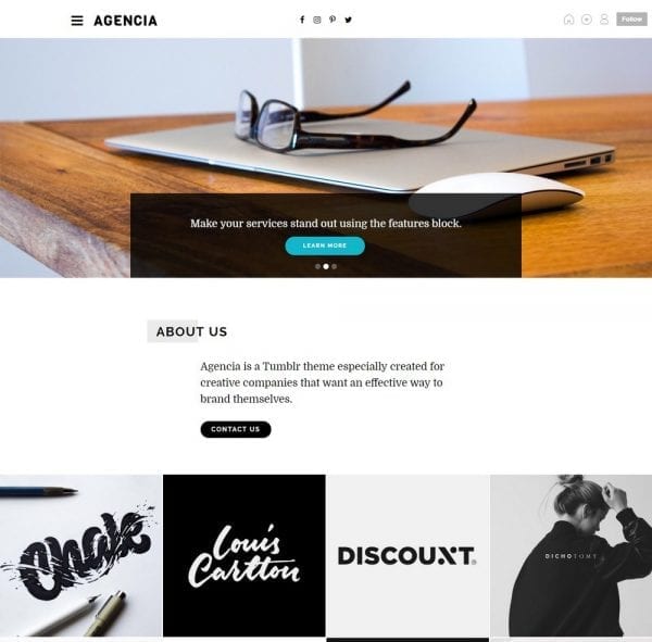 30+ Best Tumblr Portfolio Themes 2024 - Theme Junkie