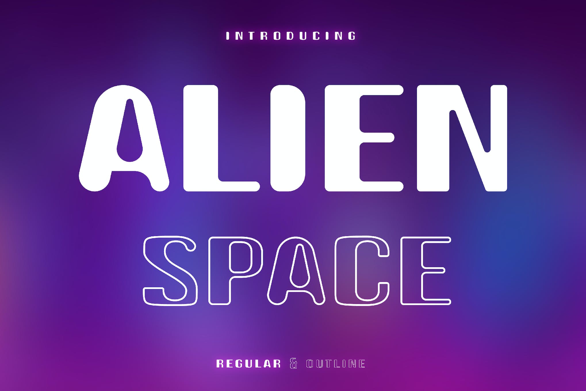 Alien Space Font