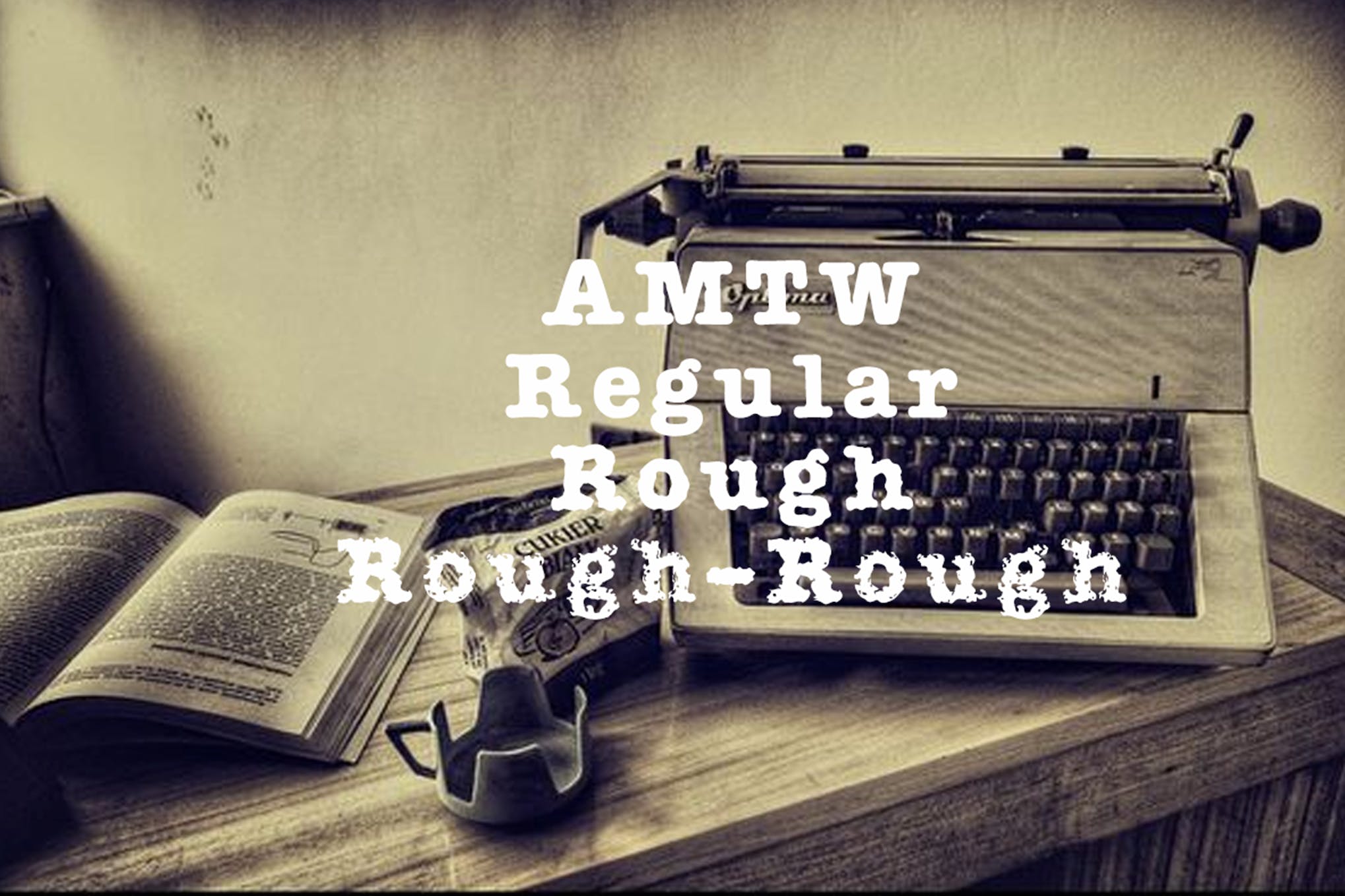 AMTW Typewriter Font