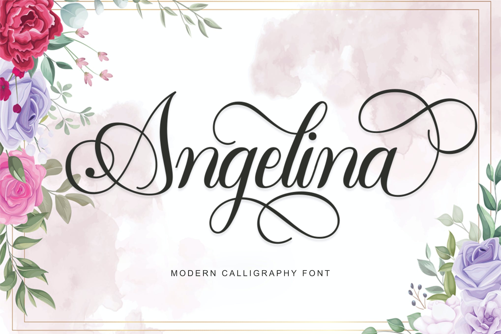 Angelina Delicate Typeface