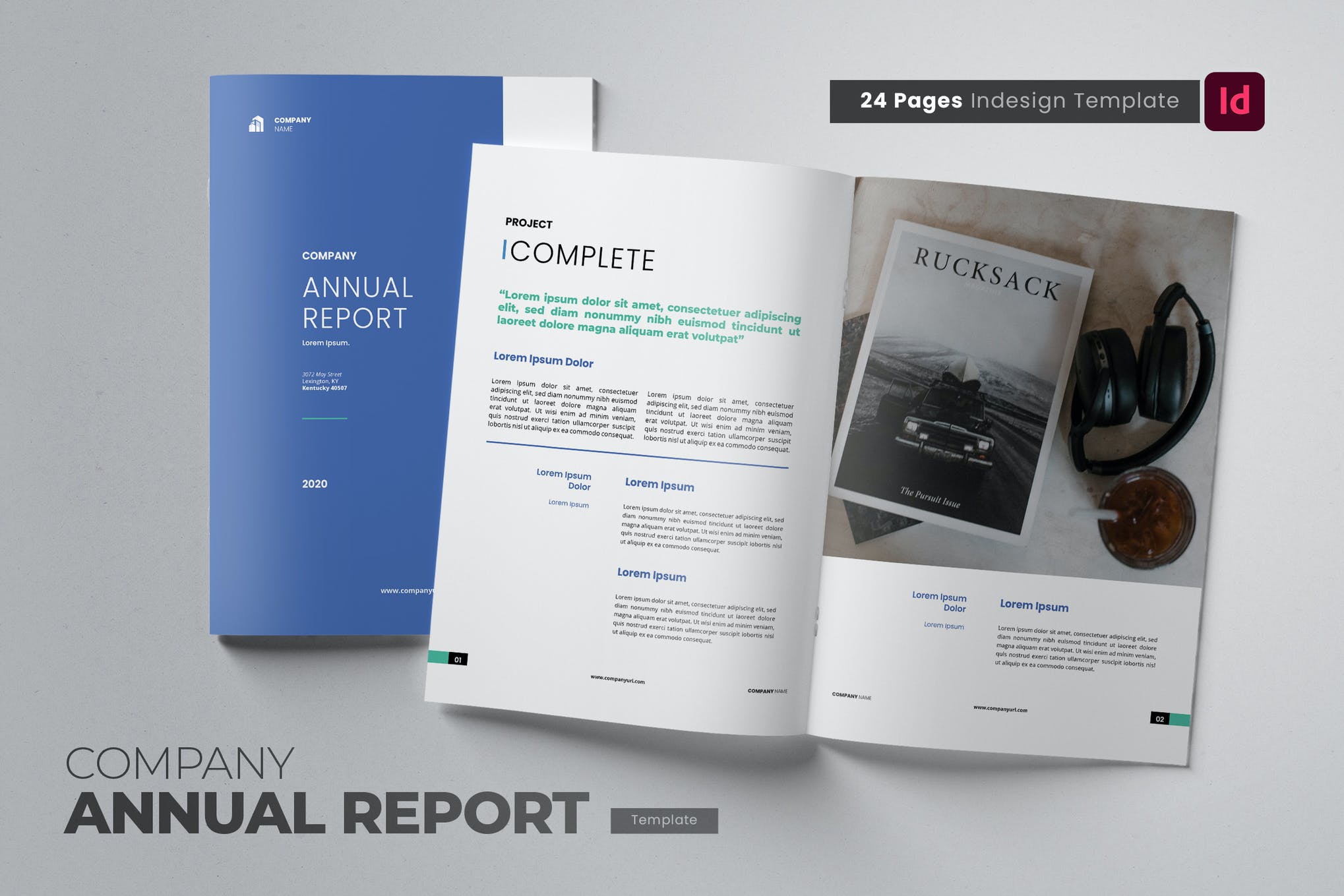 22+ Best Annual Report Templates (Word & InDesign) 22 - Theme Junkie Throughout Annual Report Template Word