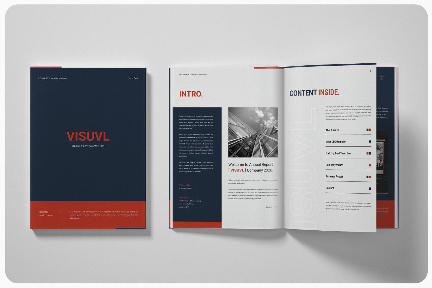 annual report template free download annual report template