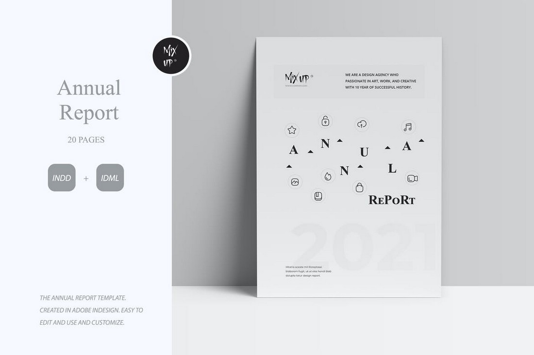 annual report template