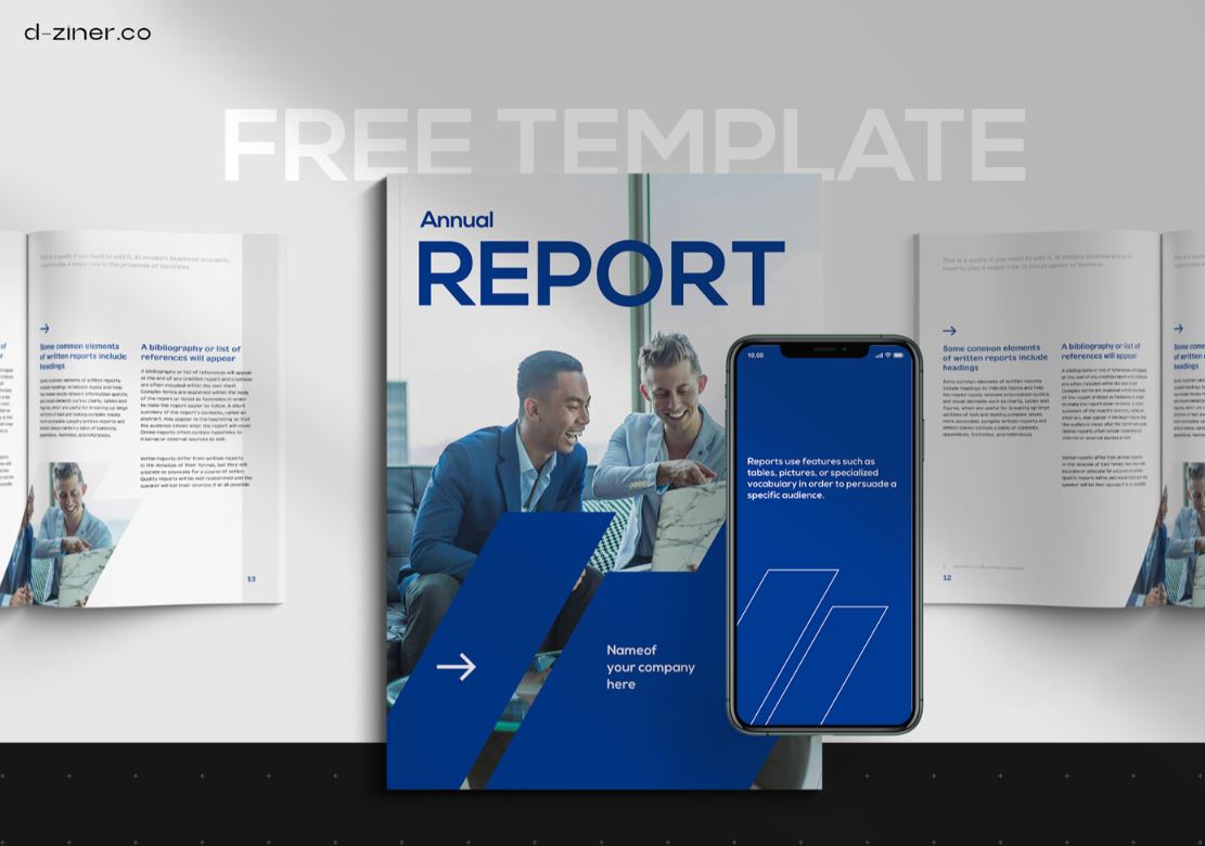 annual report word template