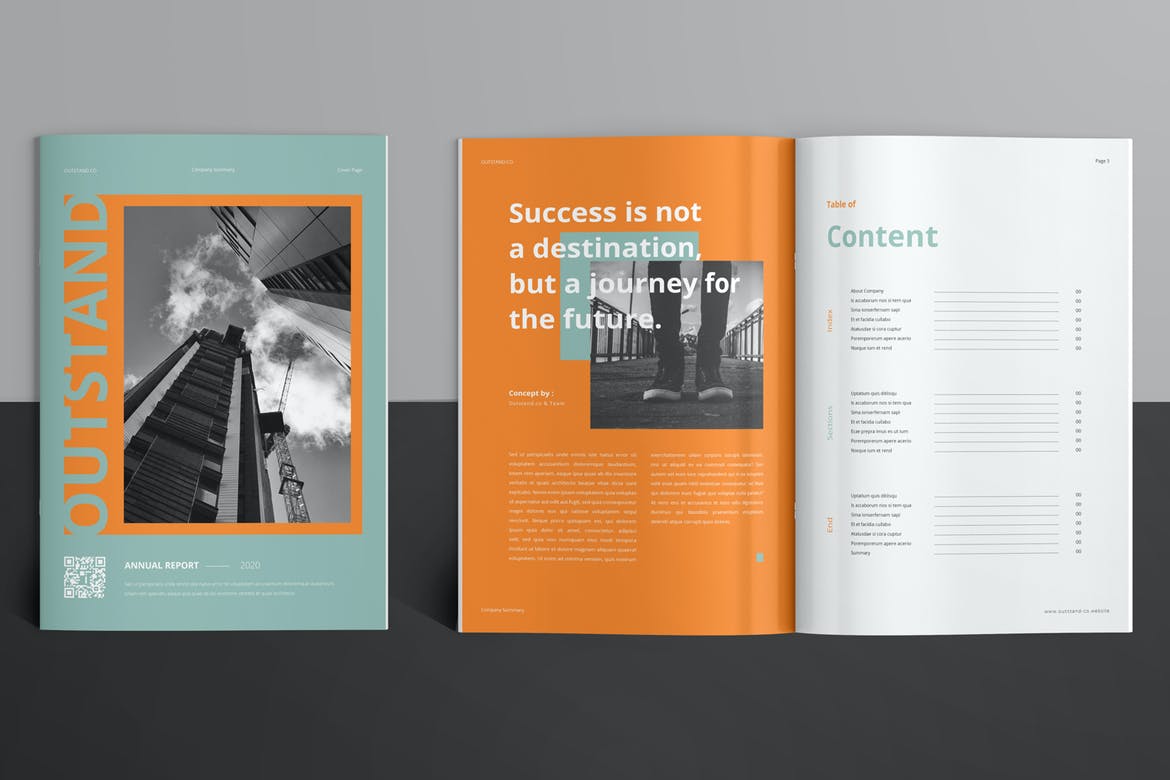 22+ Best Annual Report Templates (Word & InDesign) 22 - Theme Junkie With Annual Report Template Word