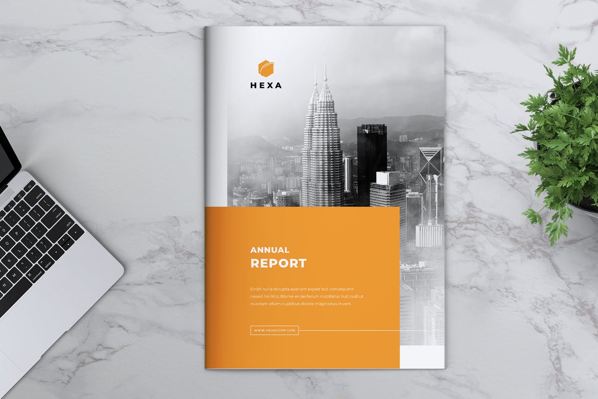 annual report word template