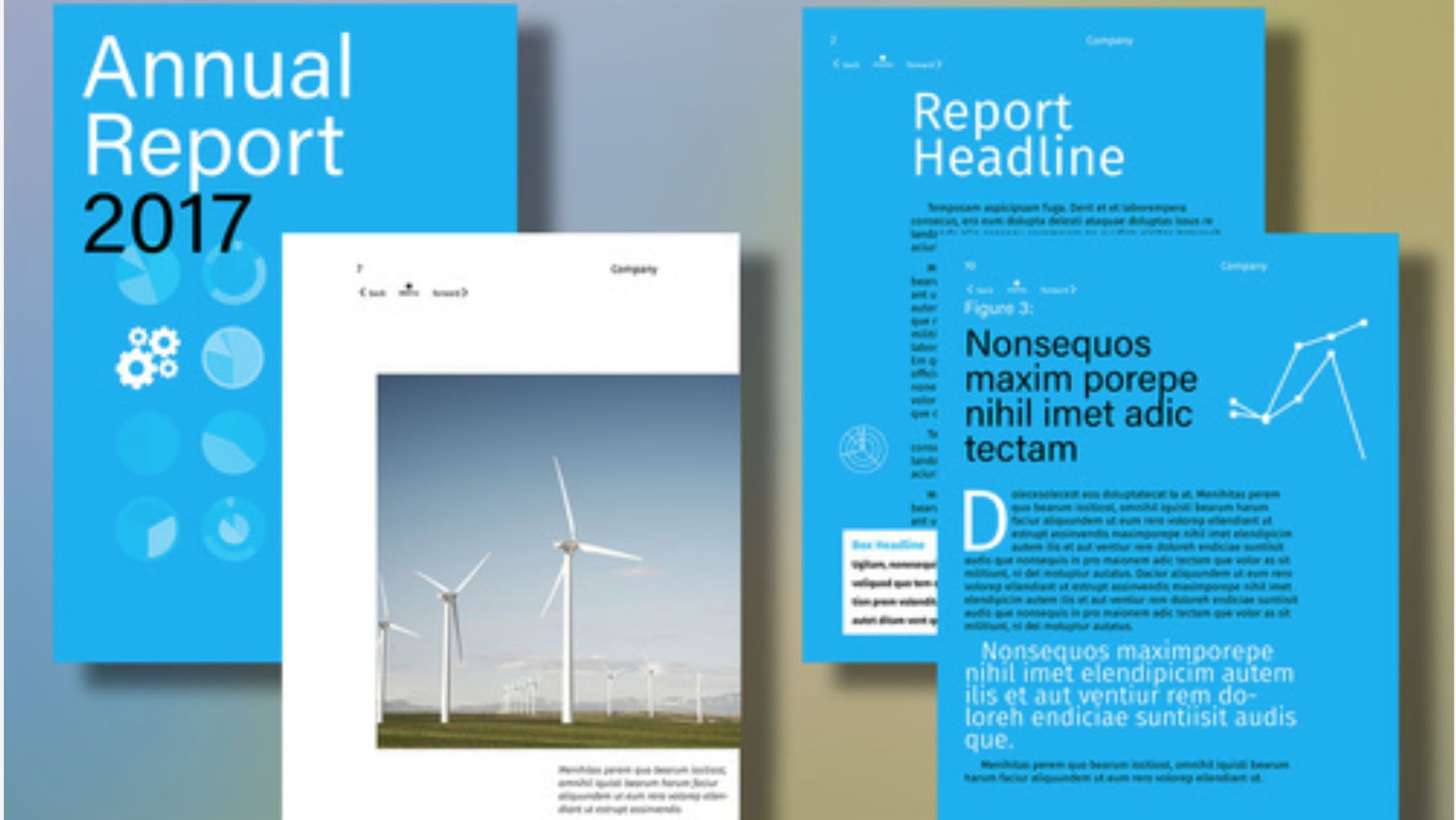 annual report word template